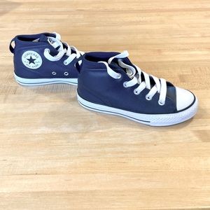Converse Chuck Taylor All Star Leather High Tops. Kids size 13. Brand New.